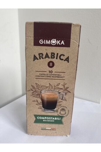 Gimoka 100% Arabica Nespresso kompatibilis lebomló kapszula