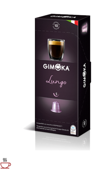 Gimoka Lungo Nespresso kompatibilis kapszula