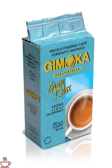 Gimoka Gran Relax Koffeinmentes őrölt kávé