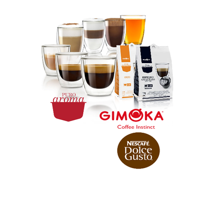 A Gimoka Dolce Gusto kapszulái